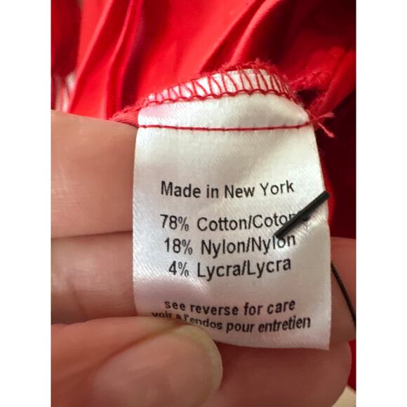 Caroline Constas Red Lena Wrap Ruffle High-Low Dress Size XS – $695 Retail - Picture 9 of 10